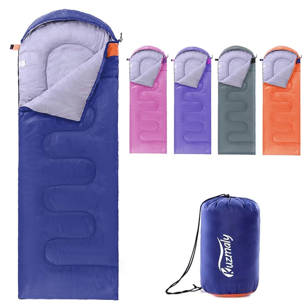 XSDIAQG 大人＆キッズのための圧縮袋と寝袋-軽量、ポータブル